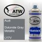 Preview: Audi, Dolomite Gray Metallic, LY7V: 400ml Sprühdose, von ATW Autoteile West.